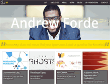 Tablet Screenshot of andrewforde.com
